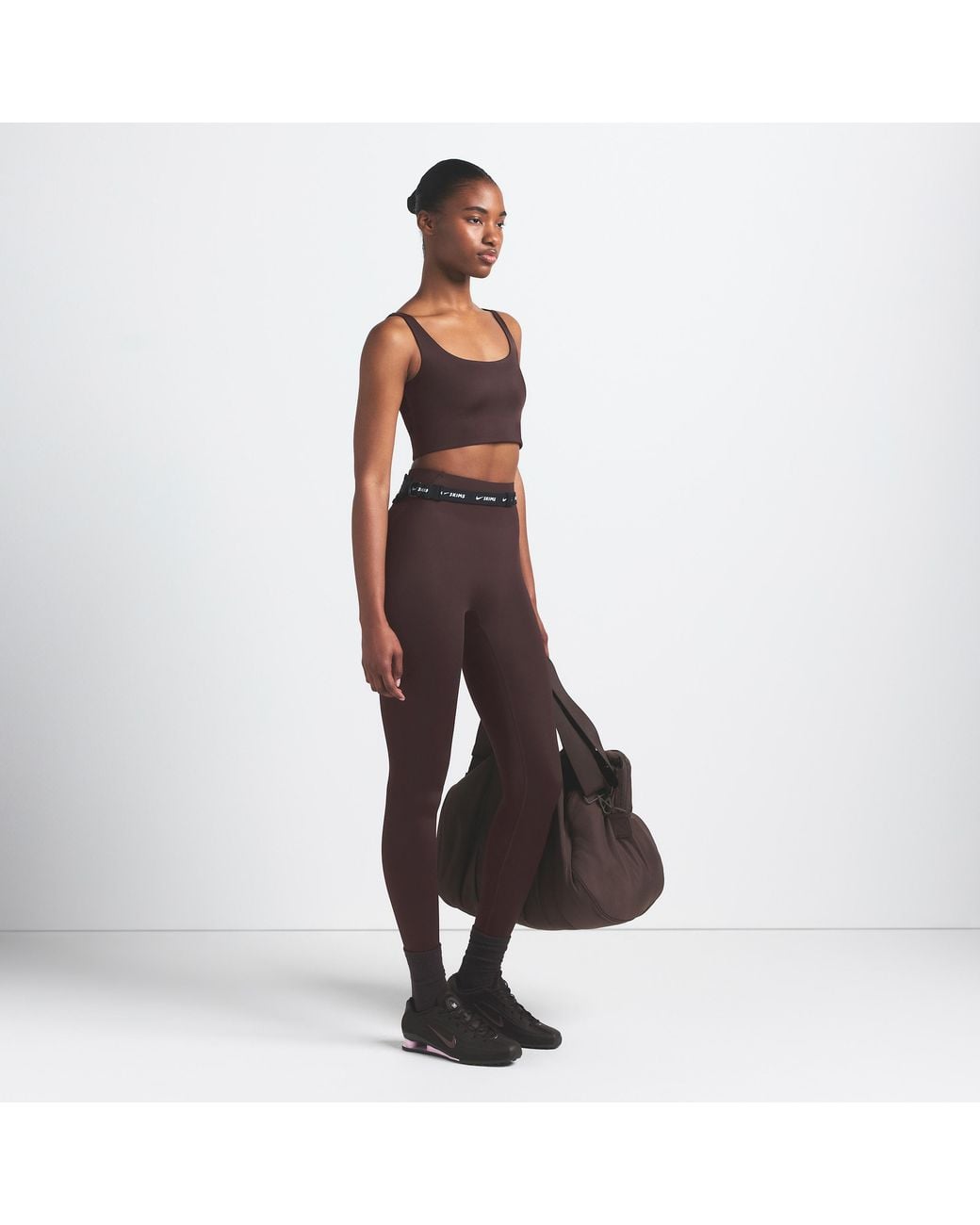 nike brown leggings