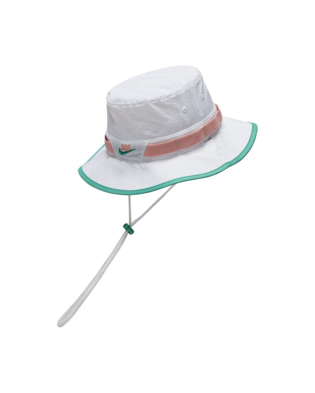 exposición hazlo plano infierno Nike Dri-fit Miami Bucket Hat in White for Men | Lyst
