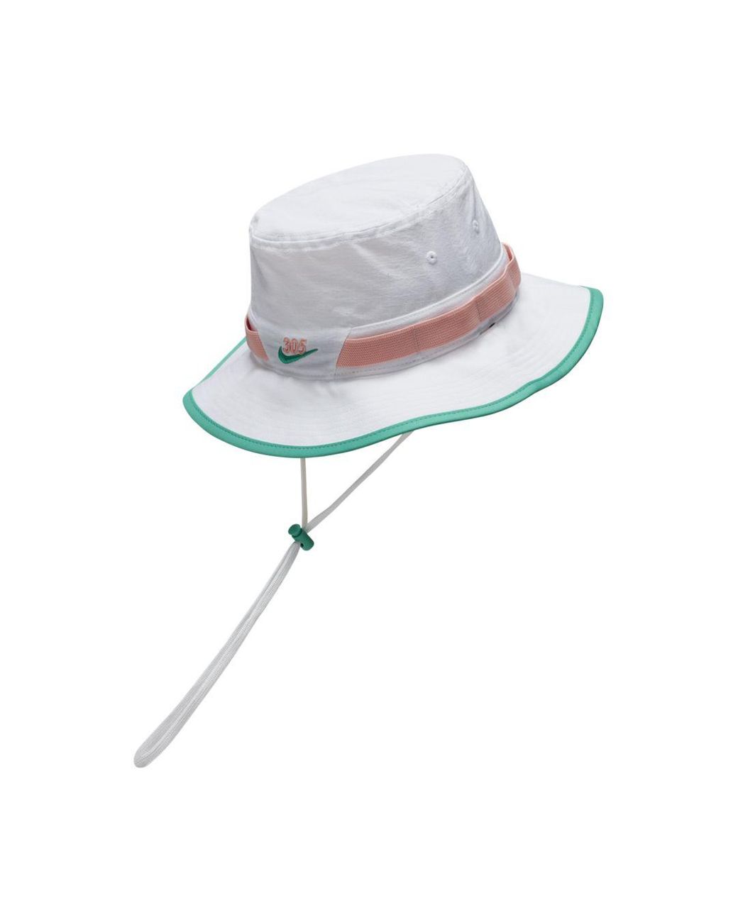 Nike Dri-fit Miami Bucket Hat in White for Men | Lyst