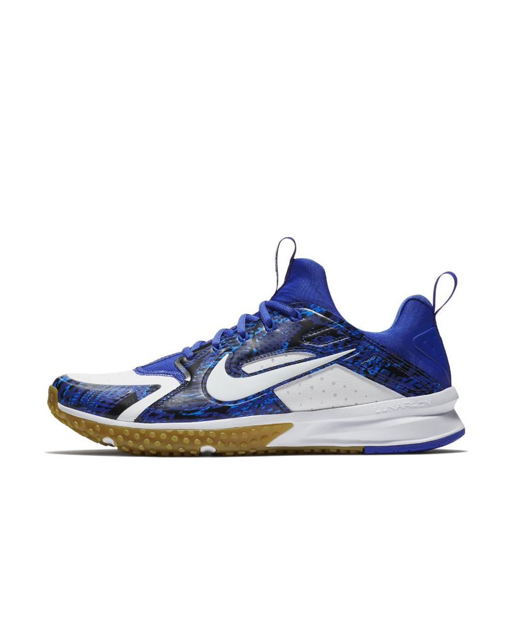 Nike Alpha Huarache Turf Men's Baseball Shoe in Blue for Men | Lyst