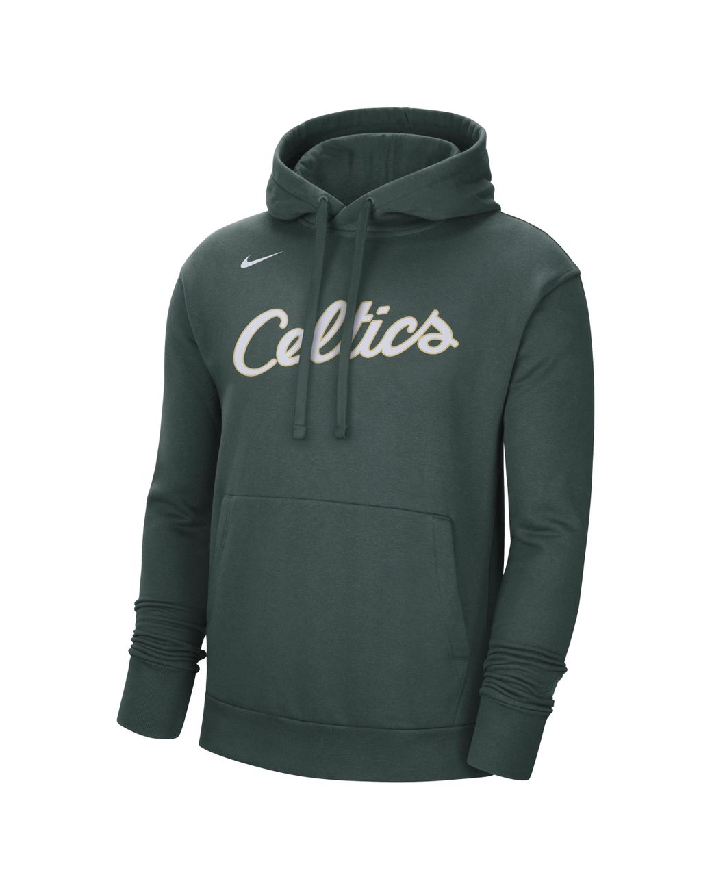 Nike Boston Celtics City Edition Nba Fleece Pullover Hoodie In Green ...