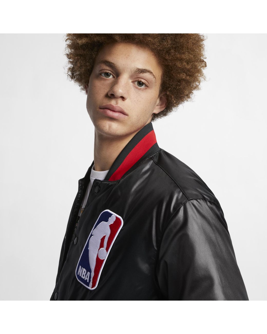 Giacca SB x NBA Bomber da Uomo di Nike in Nero | Lyst
