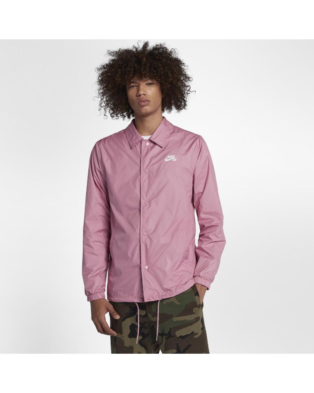 Shield Coaches Men's in Pink for Men | Lyst