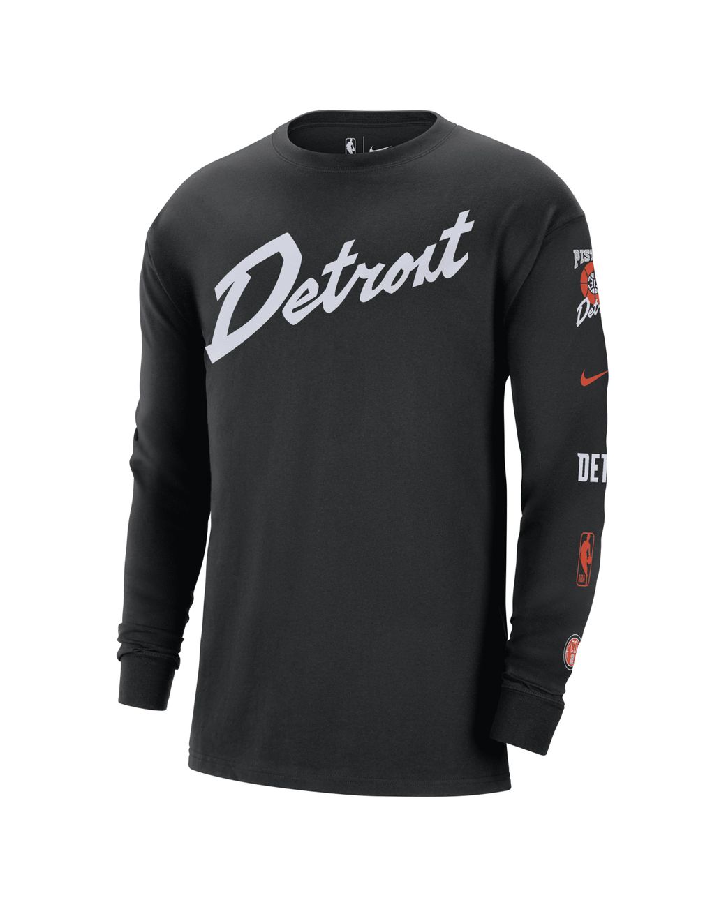 Nike Detroit Pistons 2023/24 City Edition Nba Max90 Longsleeve Tshirt