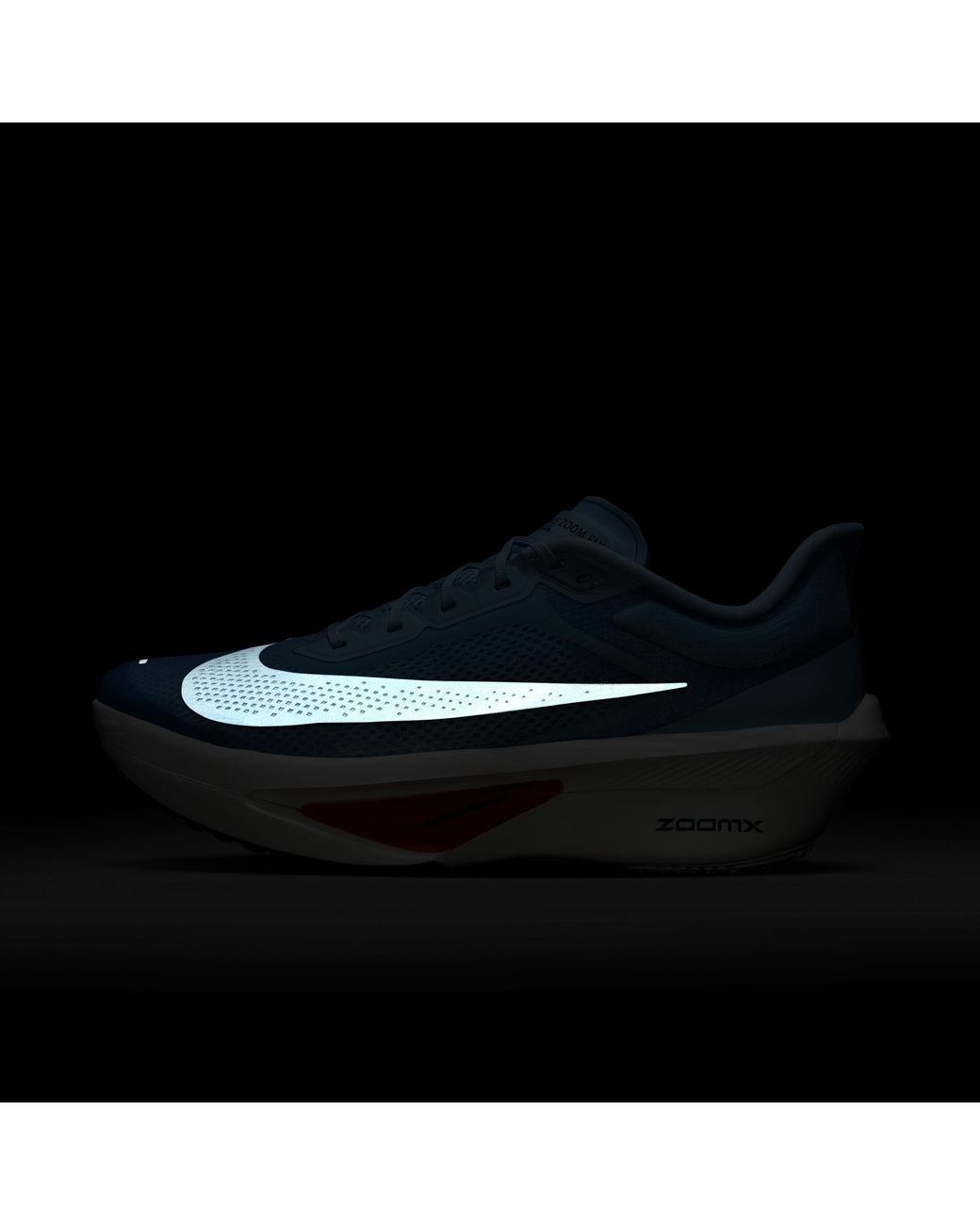 Nike Blue Zoom Fly 6 Road Racing Shoes for men