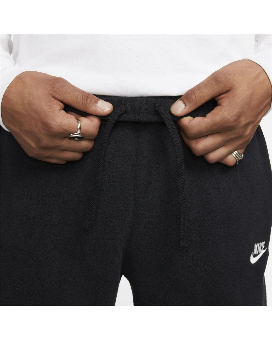 Nike Club Fleece+ Fleece Winterized Pants in Black for Men | Lyst