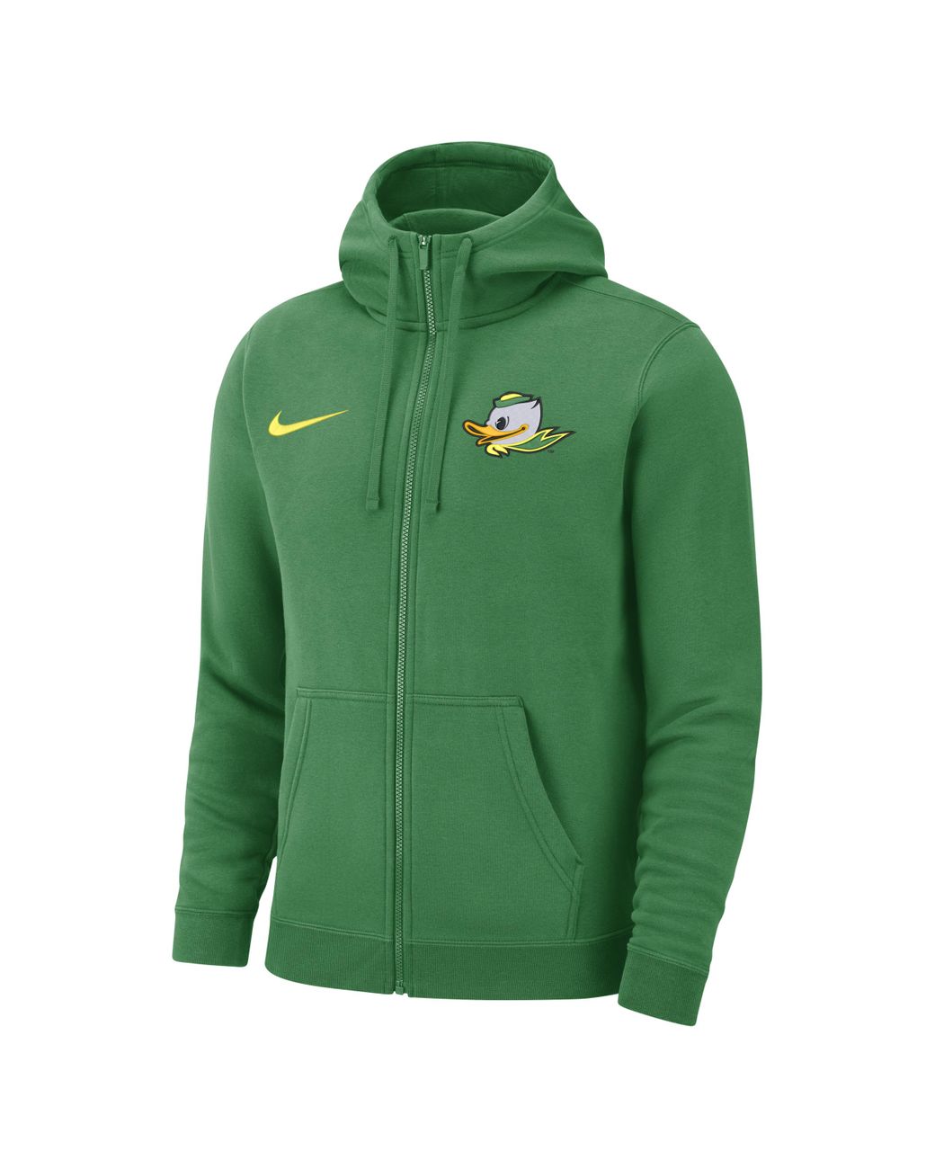 Nike Oregon Club Fleece College Full-zip Hoodie in Green for Men | Lyst
