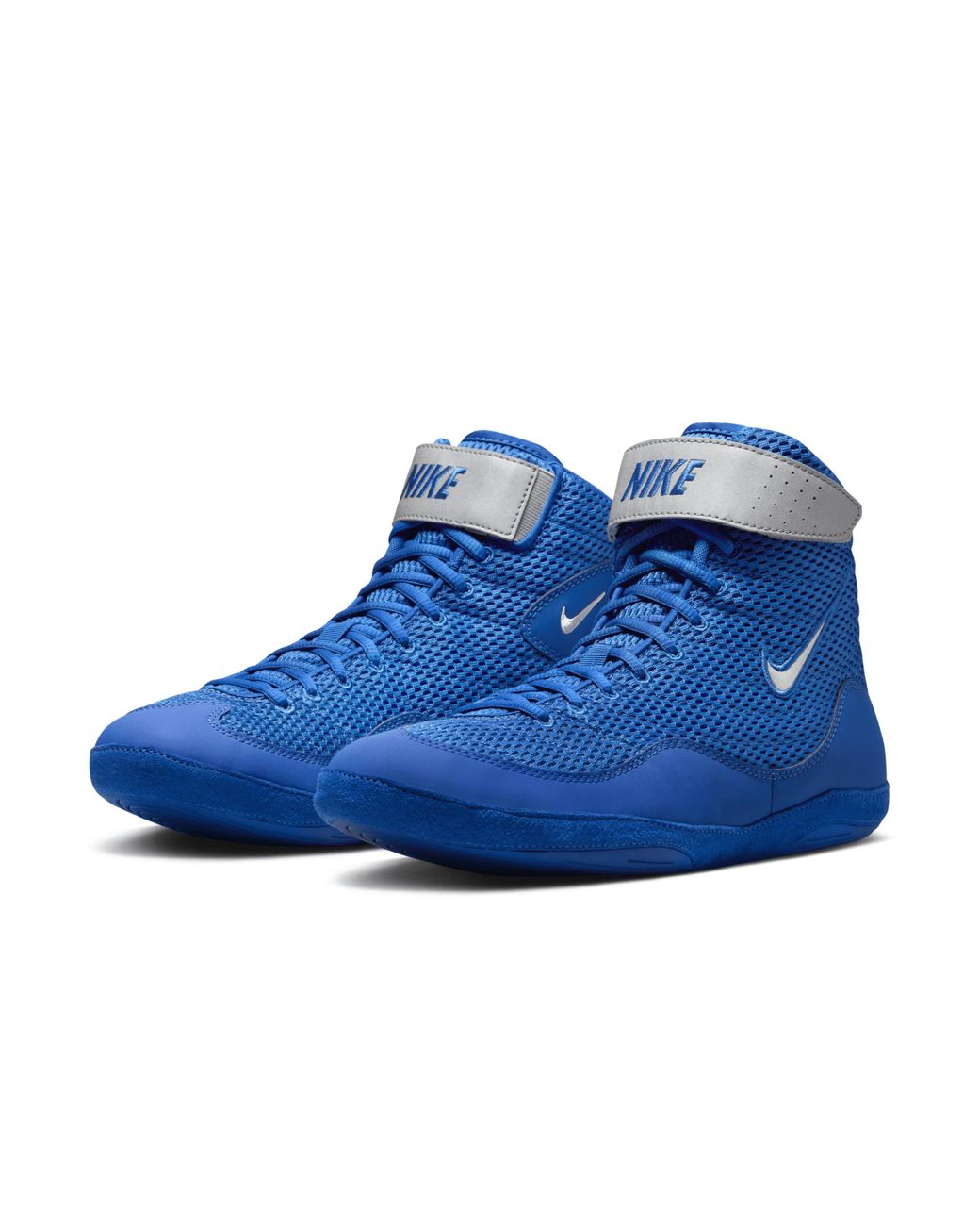 Nike Inflict Wrestling Shoes in Blue Lyst