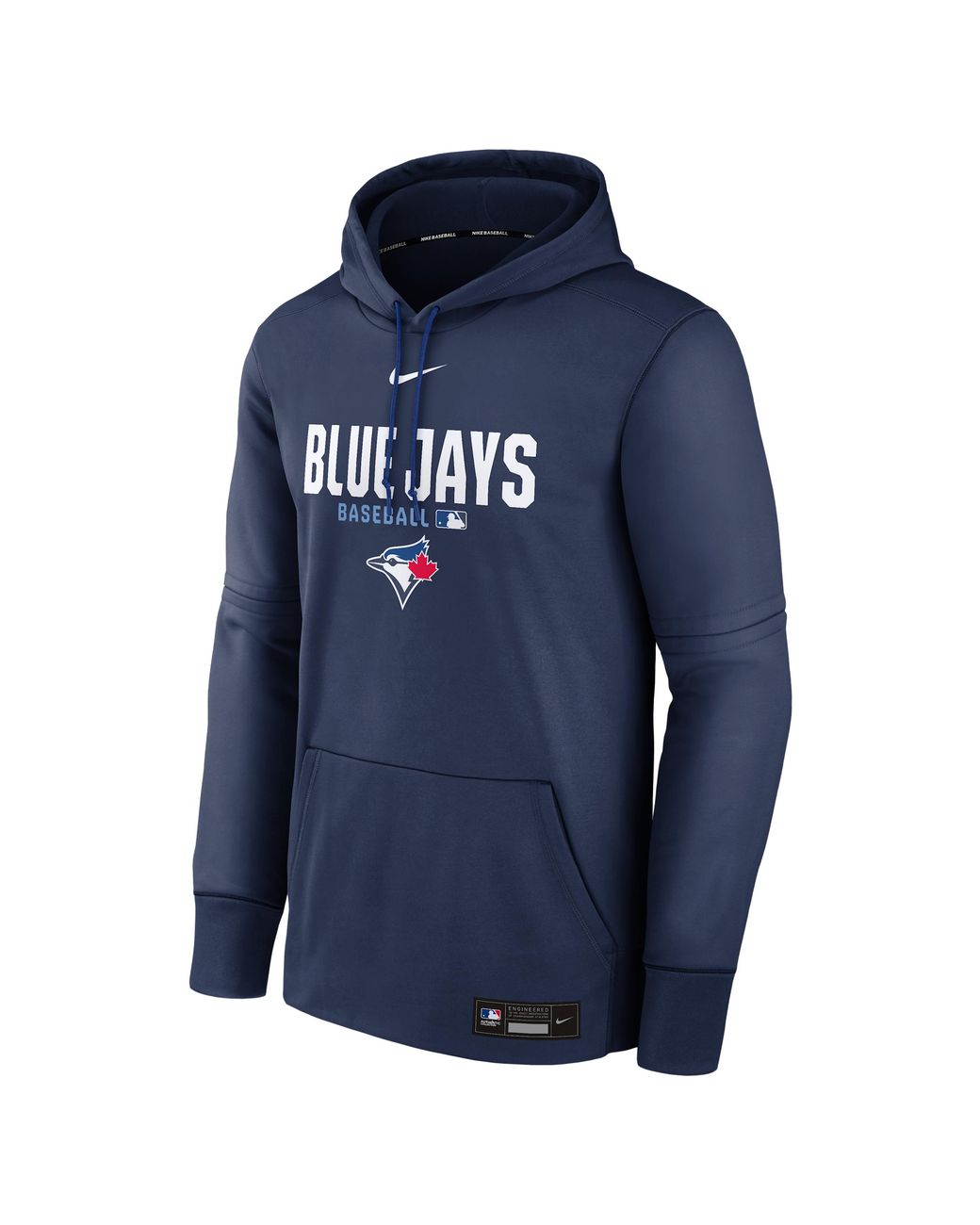 Nike Toronto Jays Authentic Collection Therma Mlb Pullover Hoodie in ...
