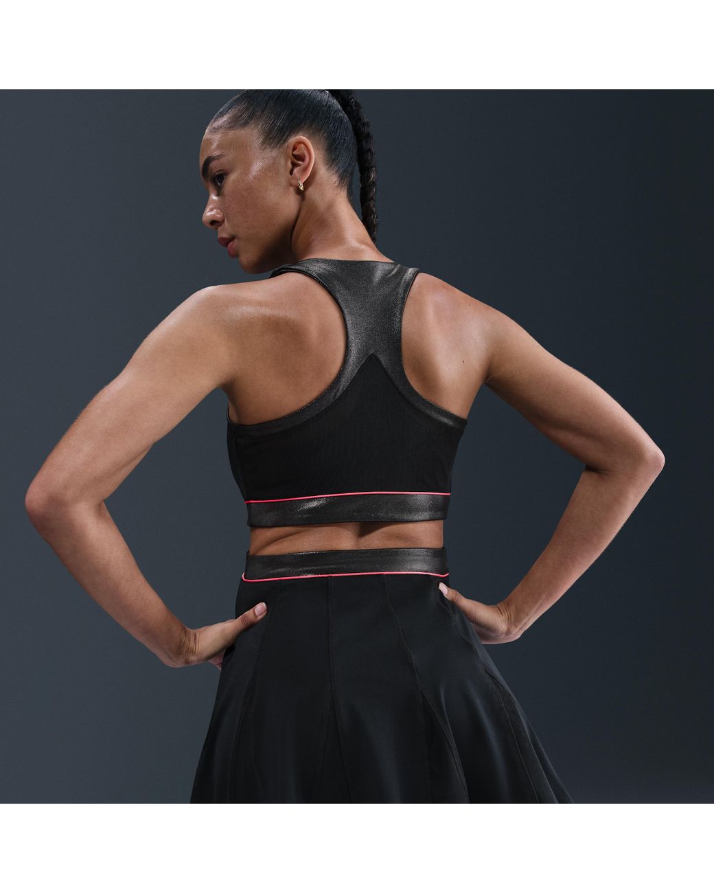 Nike Court Slam Dri-Fit Tennis Dress in Blue | Lyst