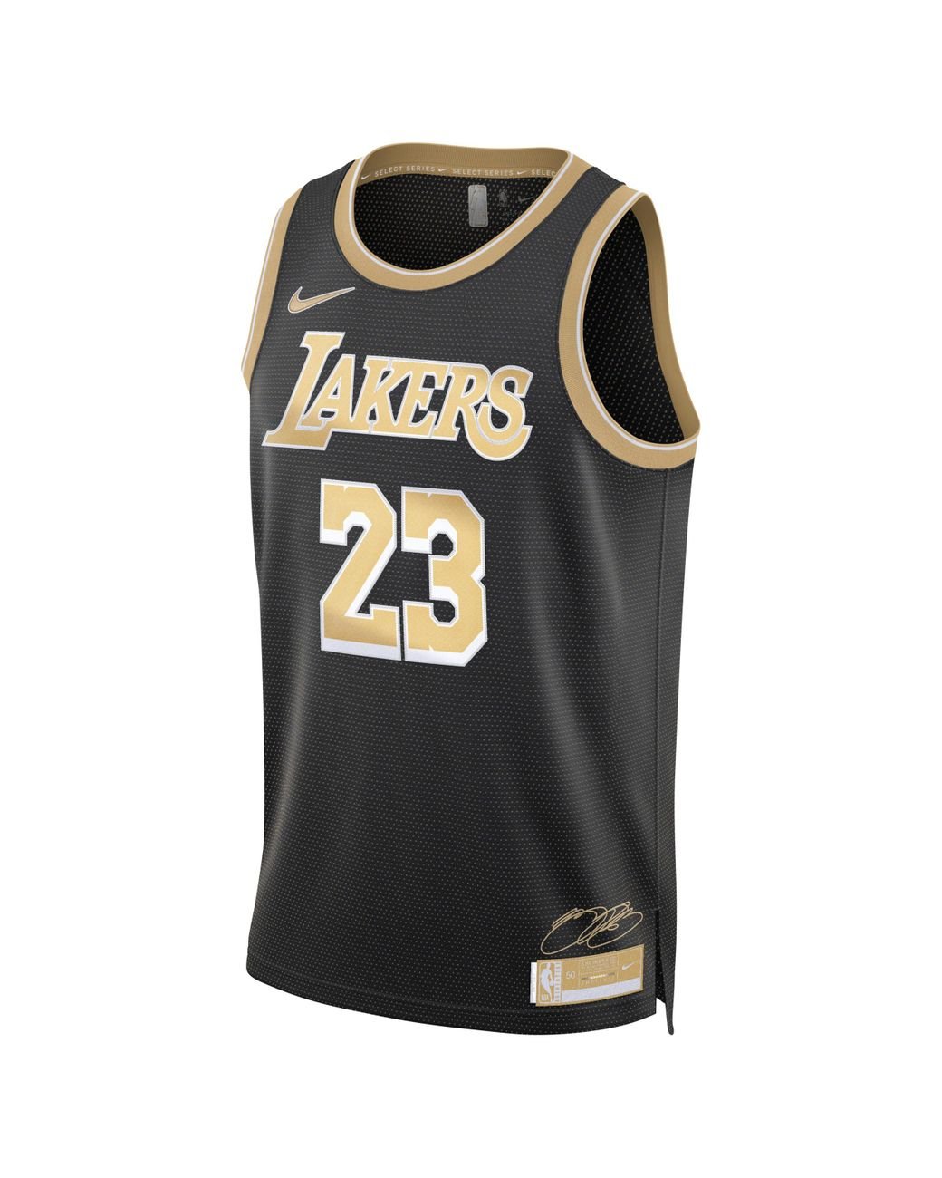 Nike Lebron James Los Angeles Lakers 2024 Select Series Dri Fit Nba Swingman Jersey in Black for Men Lyst UK