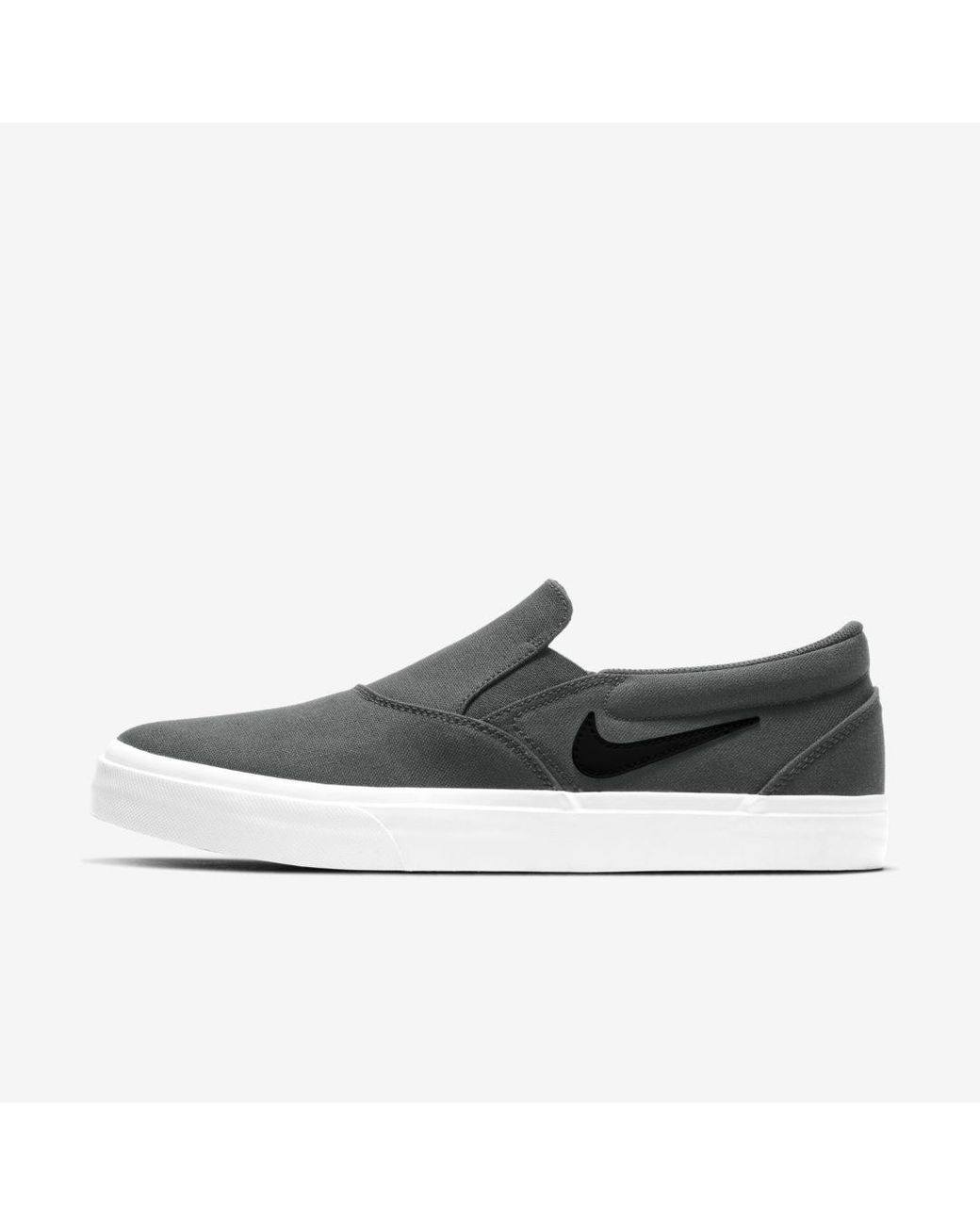 Nike Sb Charge Slip Skate Shoe (iron 