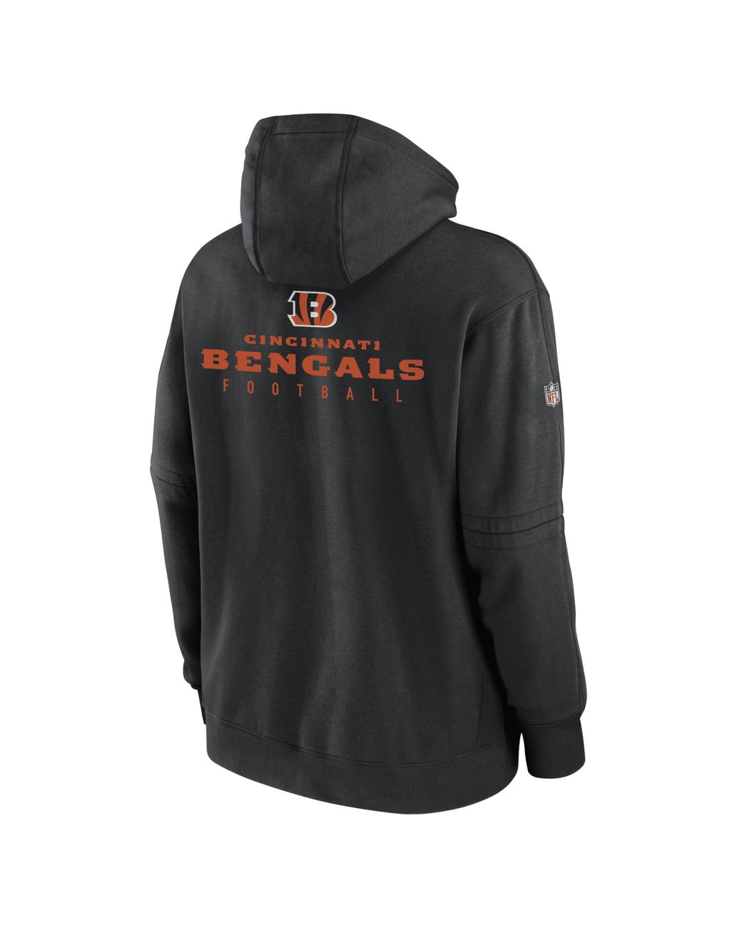 Cincinnati Bengals Nike Sideline Team Performance Pullover Hoodie - Black