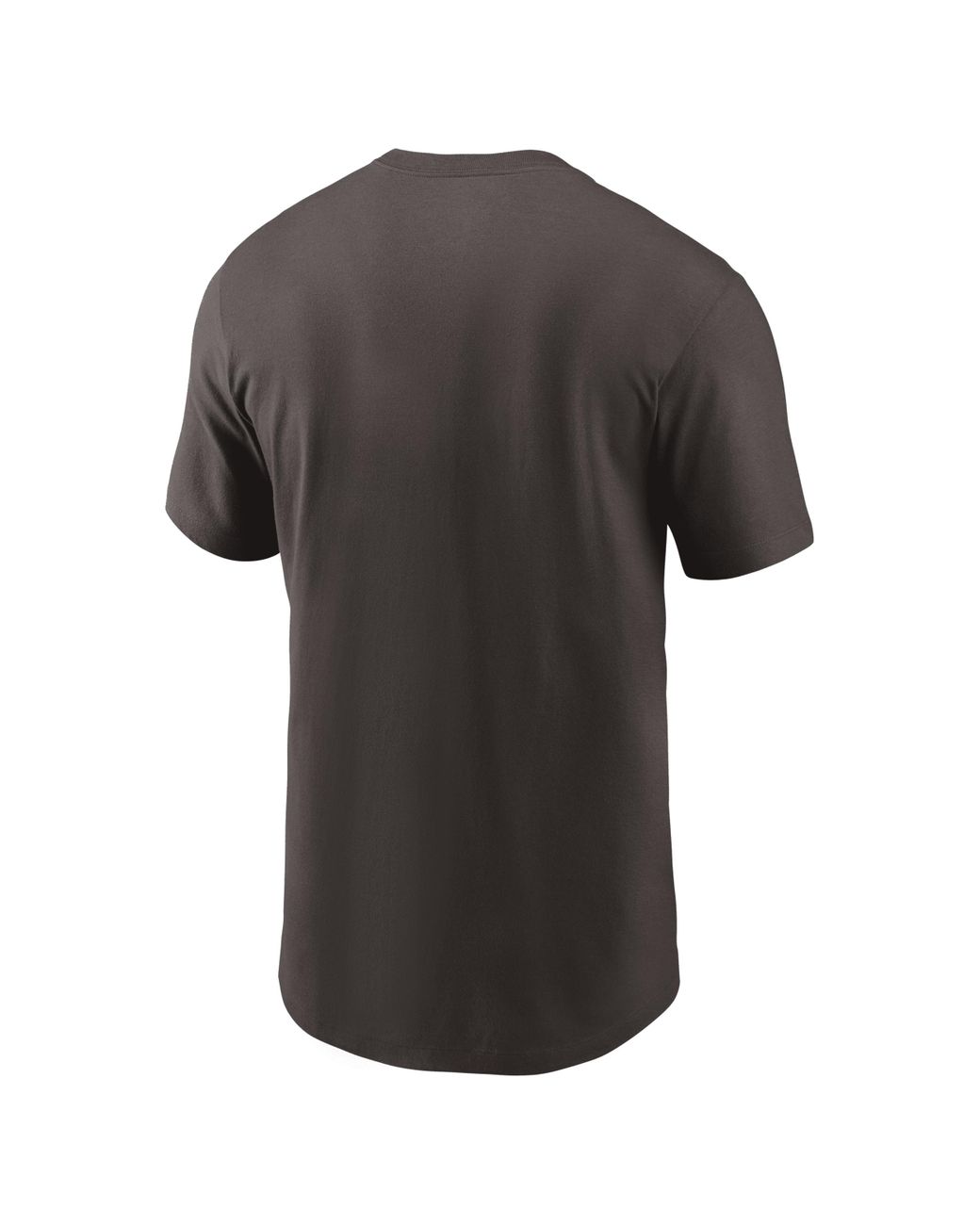 Nike Men's Nike Brown Cleveland Browns Essential Blitz Lockup T-Shirt