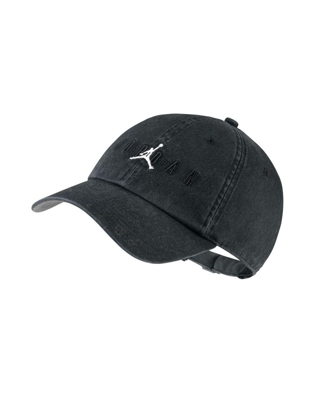 Nike Jordan Heritage 86 Jumpman Air Adjustable Hat in Black for Men | Lyst