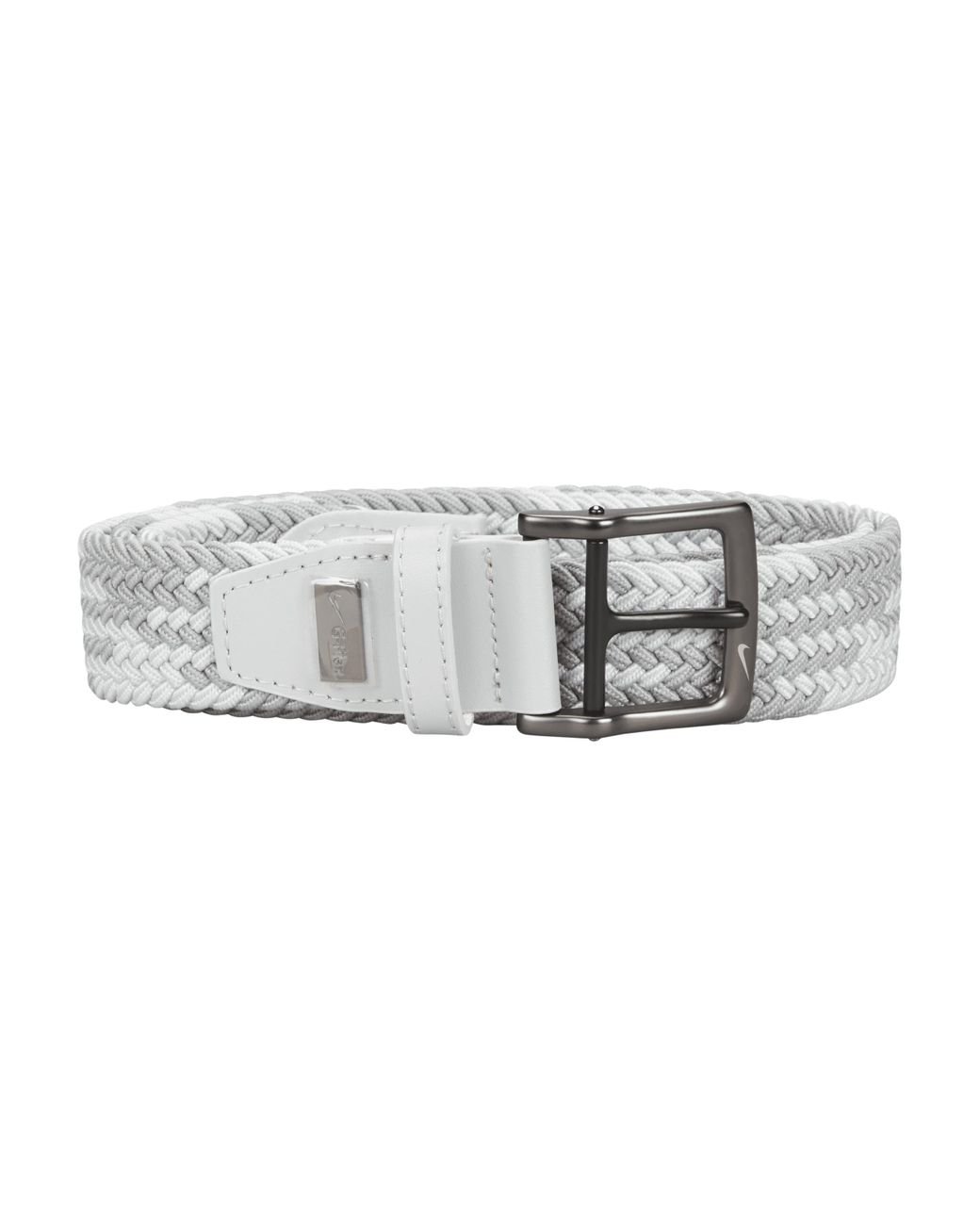 Nike G-flex Stretch Woven Belt In White, in Metallic for Men | Lyst