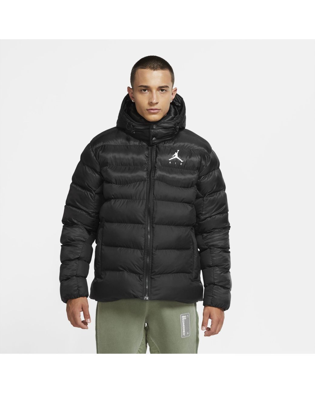 NIKE AIR JORDAN JUMPMAN AIR PUFFER JACKET BLACK for £120.00