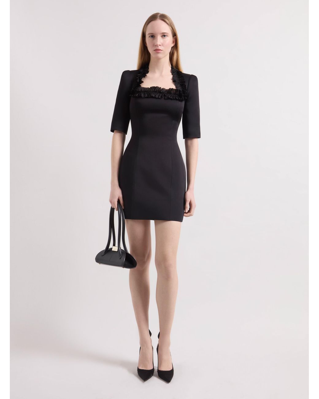Nina Ricci Natural Cady Mini Dress