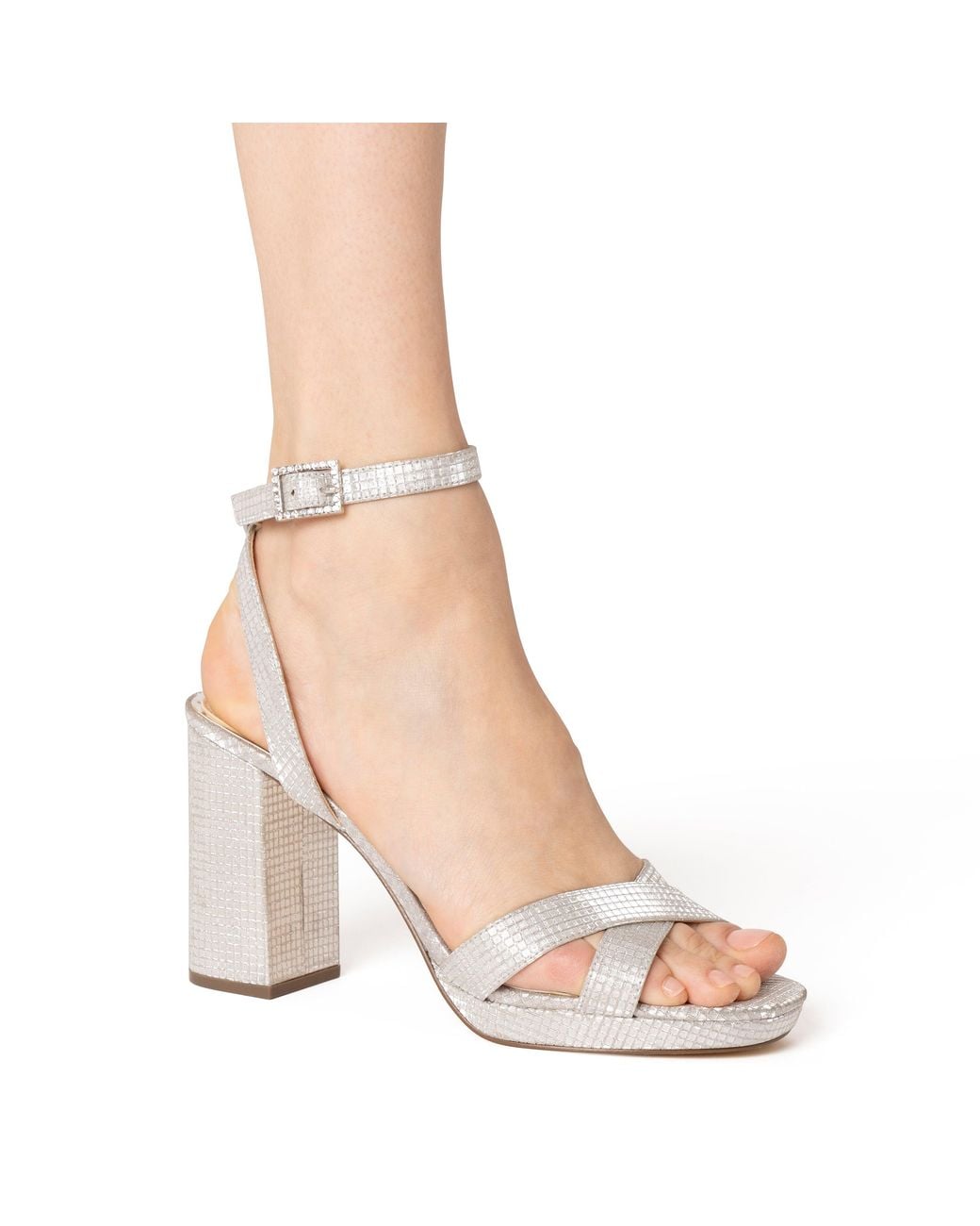 Nina Metallic Secelia-silver
