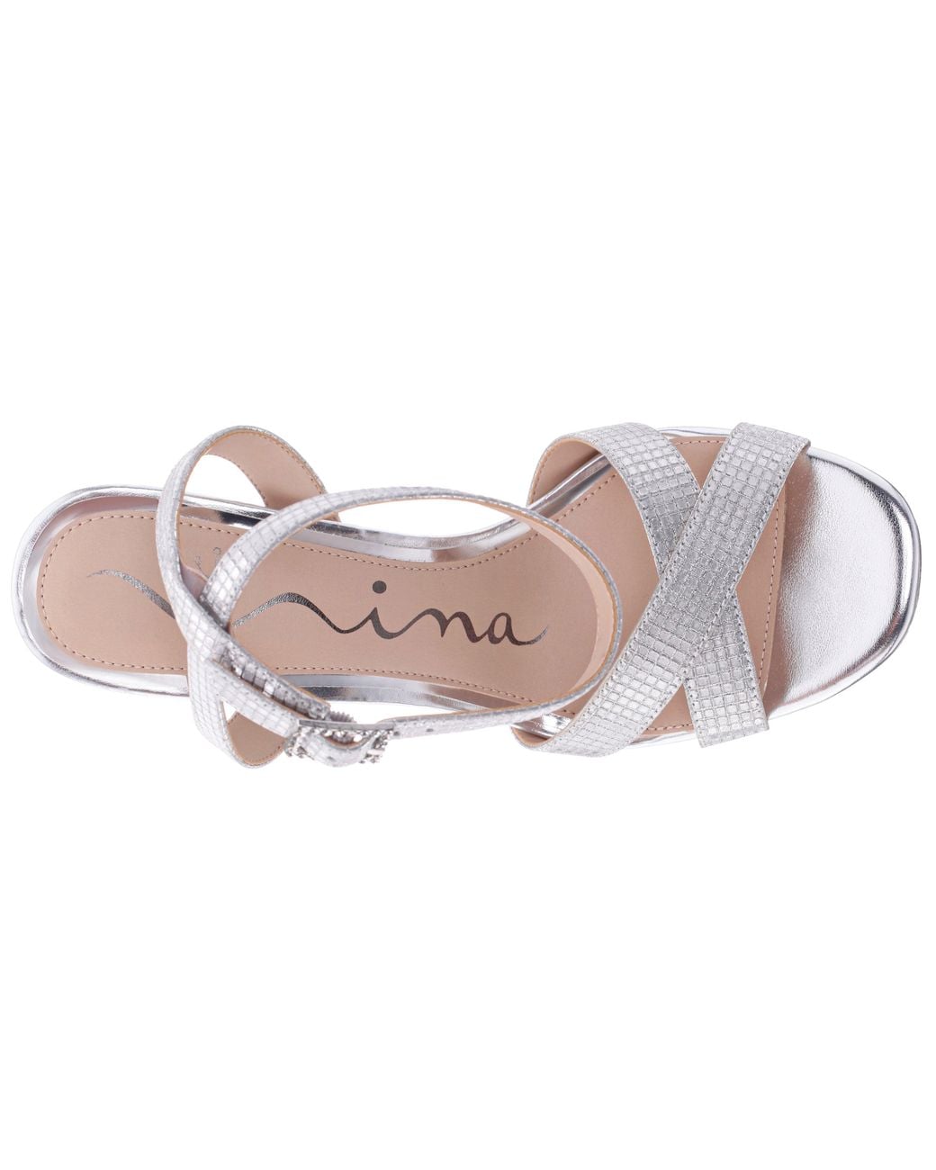Nina Metallic Secelia-silver