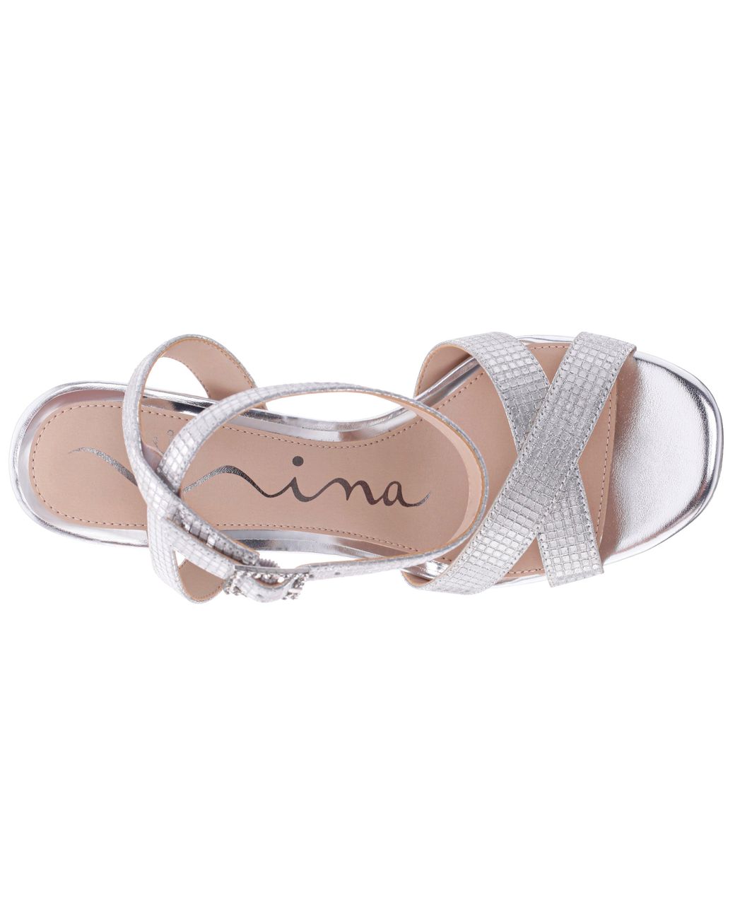 Nina Metallic Secelia-silver