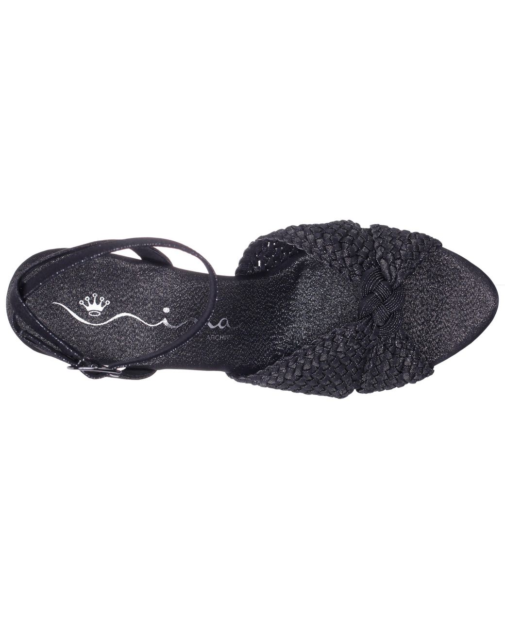 Nina Blue Empire-black/silver