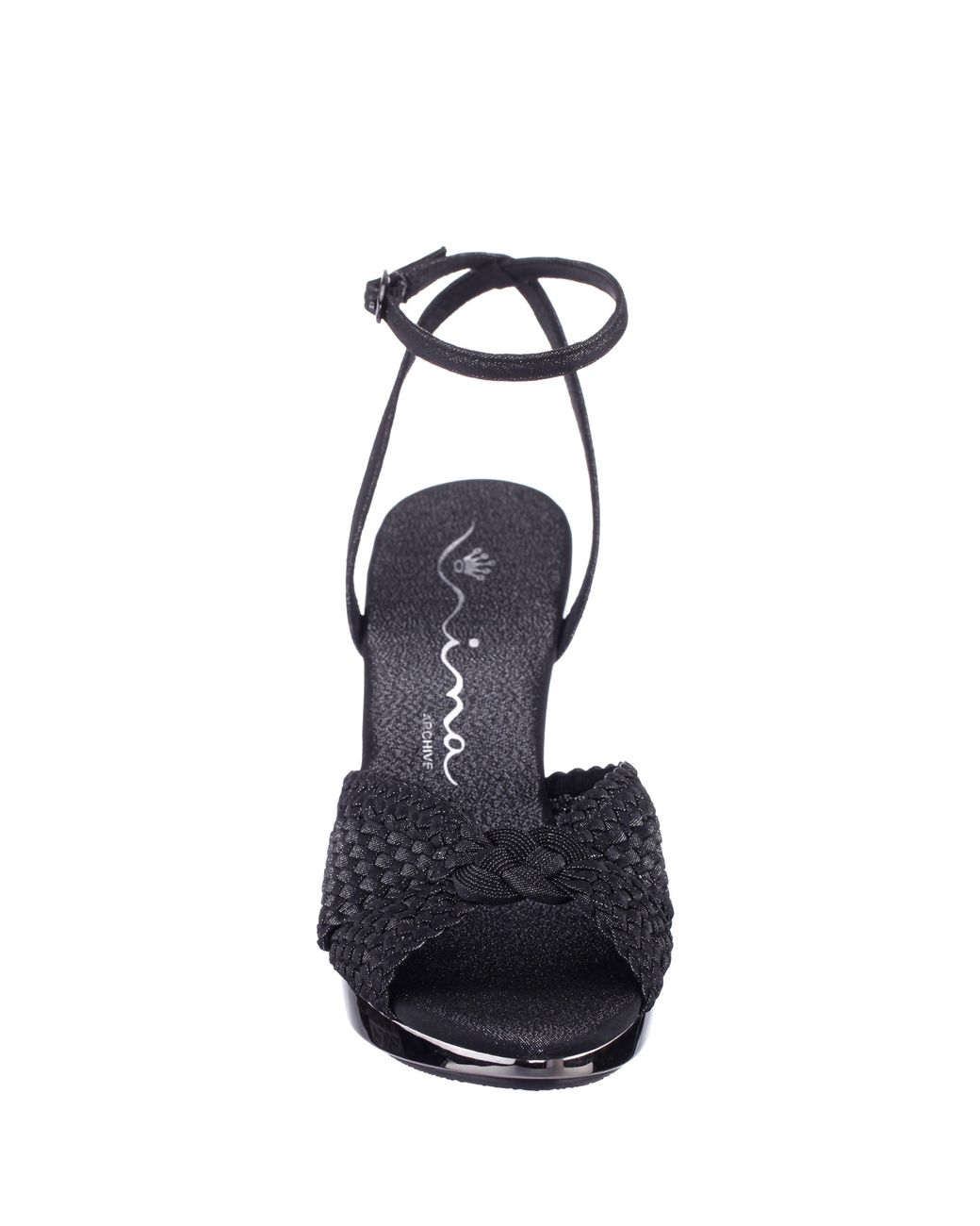 Nina Blue Empire-black/silver