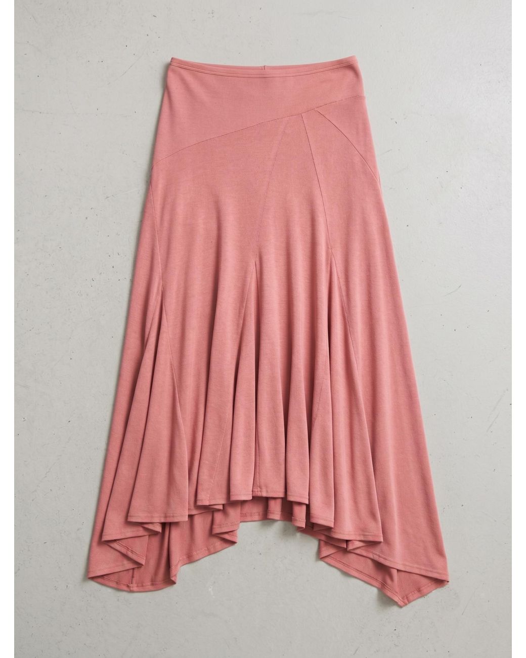 NINETY PERCENT Pink Elara Skirt In Melon