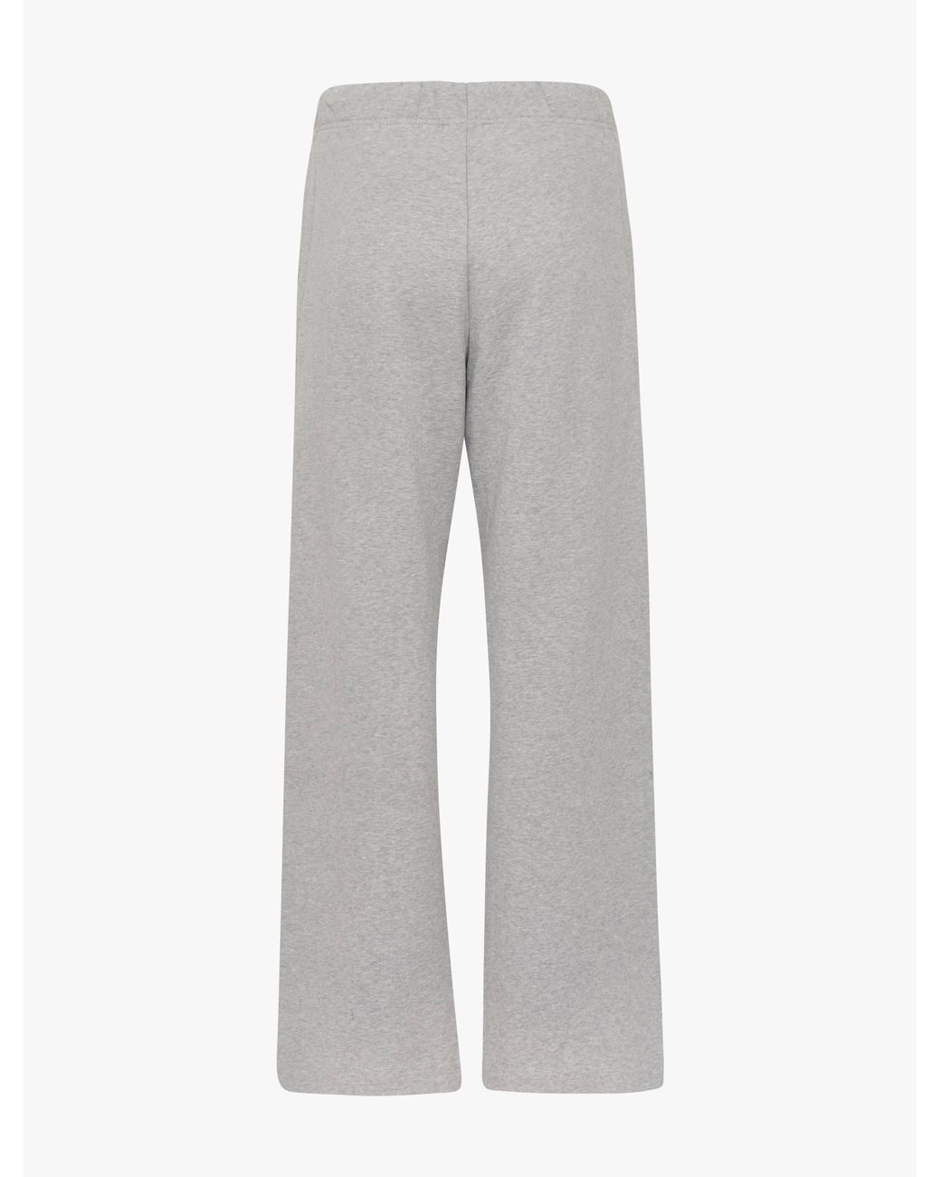 NINETY PERCENT Gray Straight Leg Sweatpant In Grey Marl