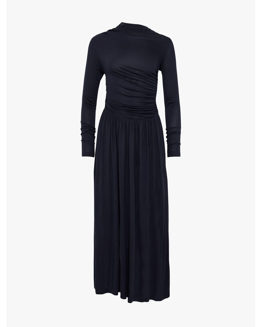 NINETY PERCENT Blue Romy Dress In Darkest Navy