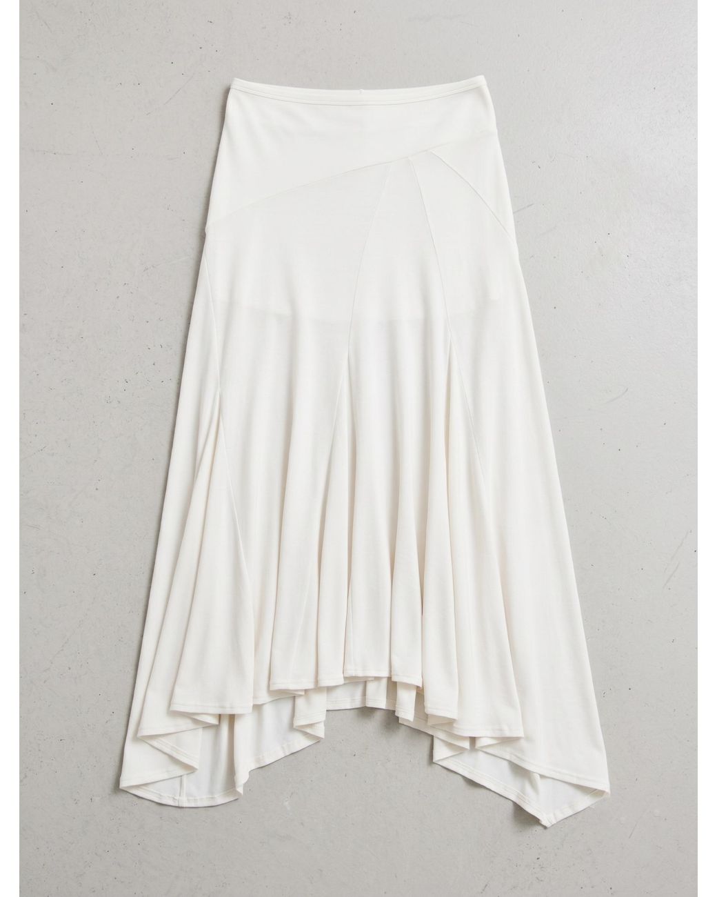 NINETY PERCENT White Elara Skirt In Chalk