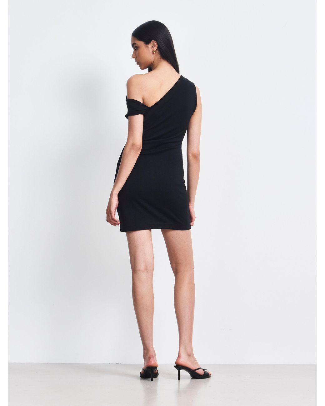 NINETY PERCENT Tulla Dress In Black