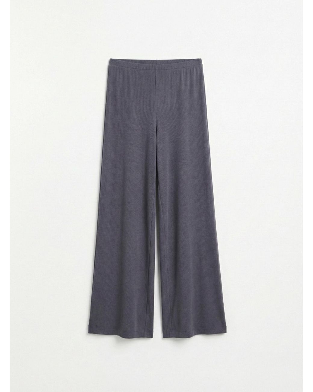 NINETY PERCENT White Clover Wide Leg Bottom In Magnet
