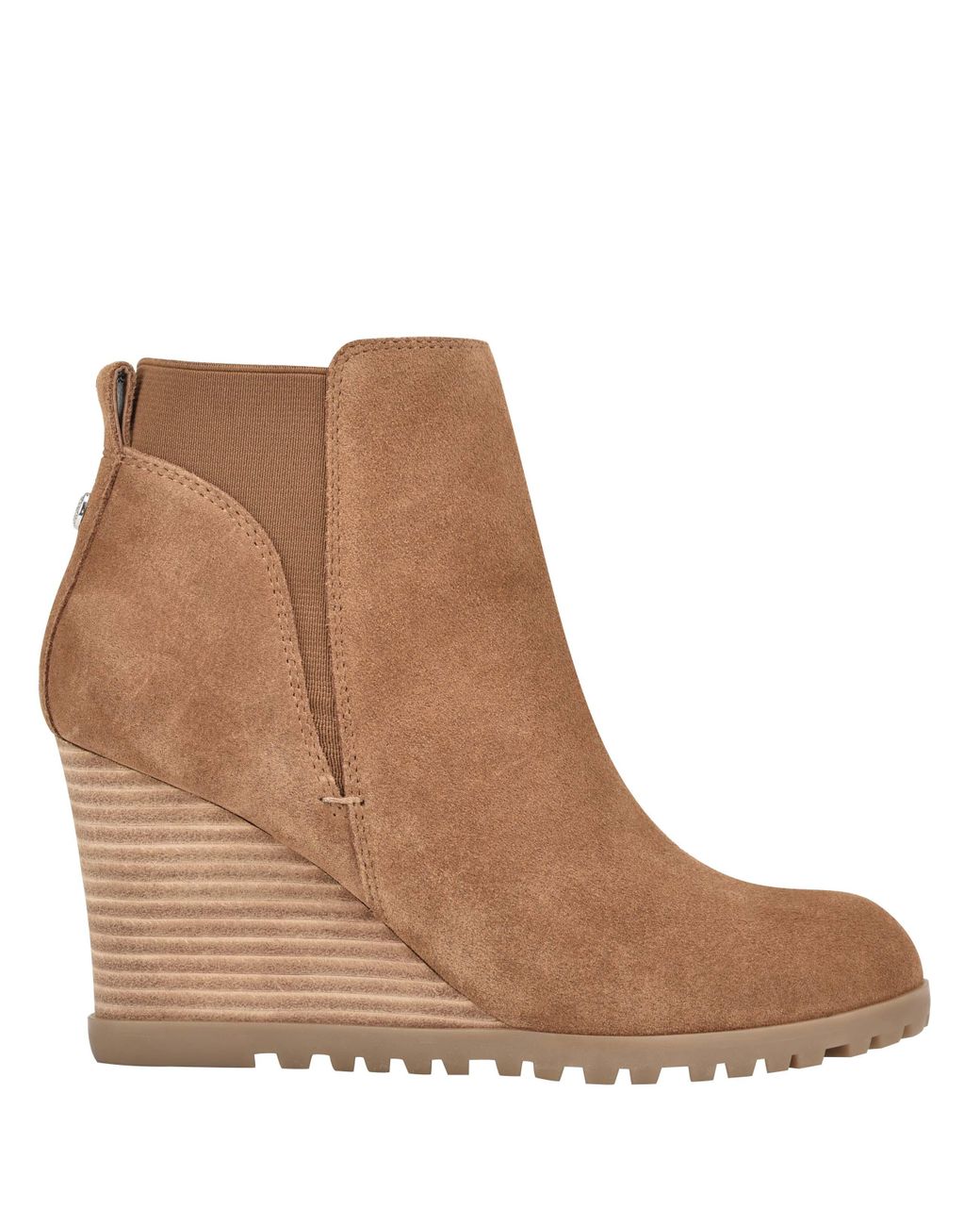 nine west curtis wedge booties