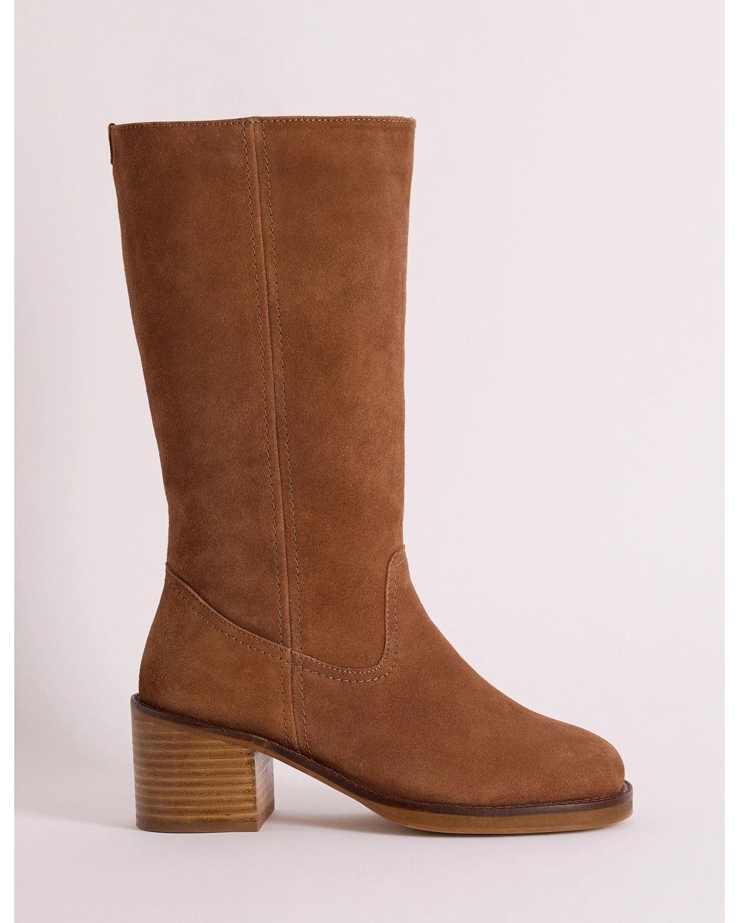 Nobody's Child Brown Tan Suede Buckled Boots