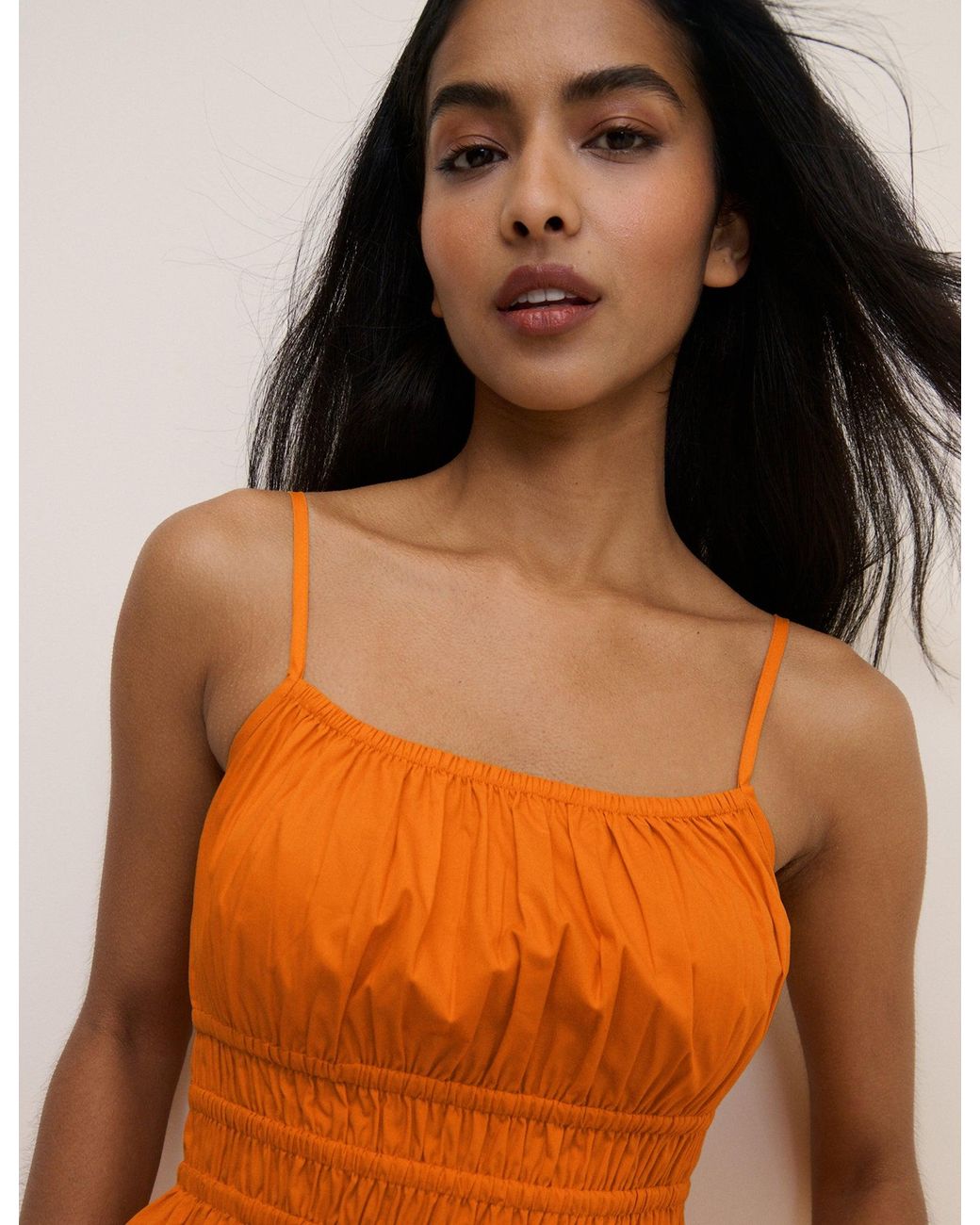 Nobody's Child Orange Jocelyn Mini Dress