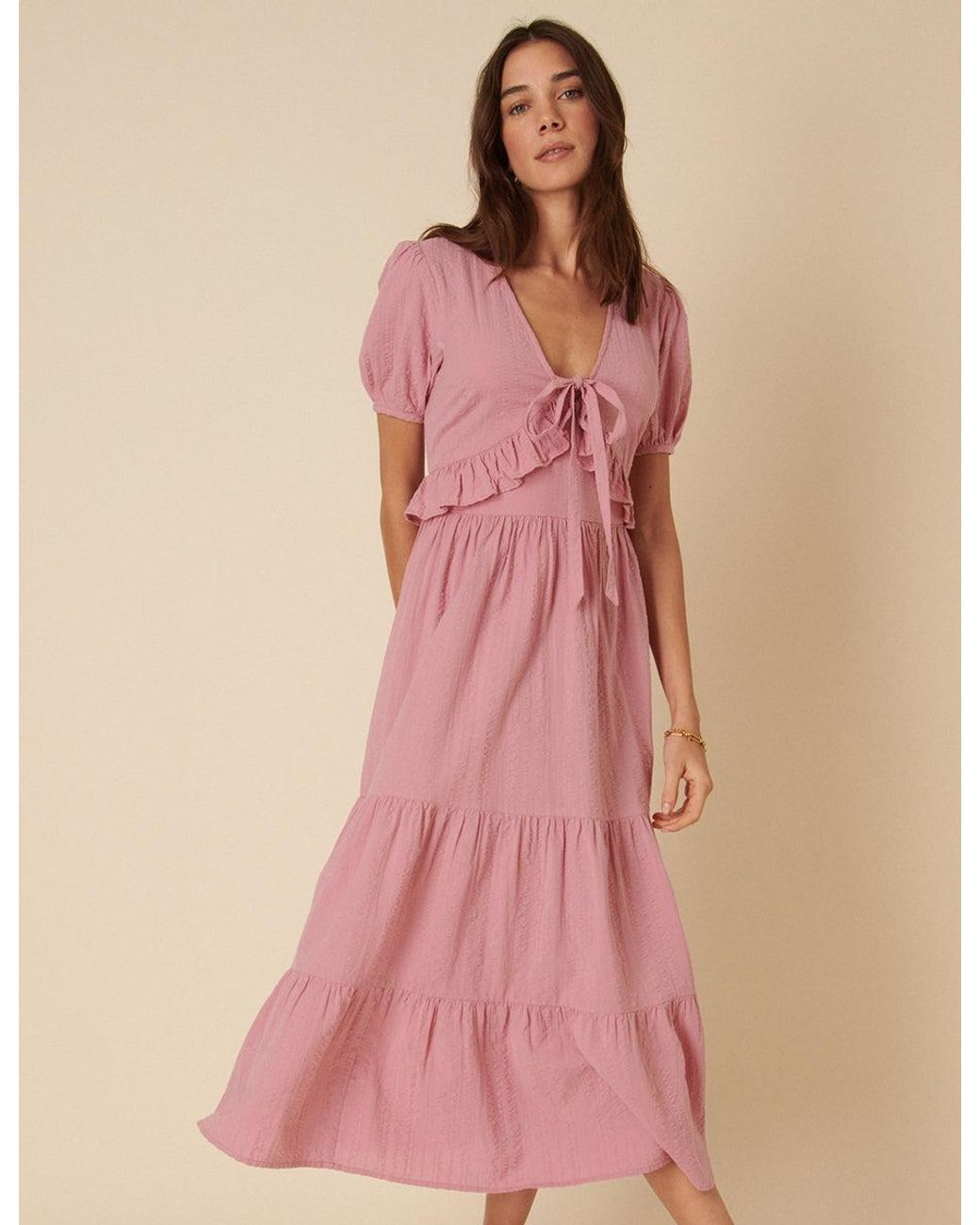 ワンピース Katie NOBODY'S DAUGHTER baby dress Katie♡NOBODY'S DAUGHTER baby dress | BABY PINK MOON