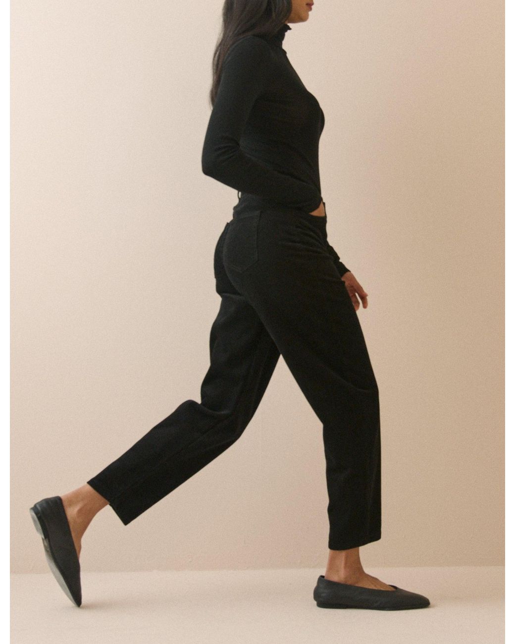 Nobody's Child Natural Cord Putney Barrel Leg Jeans