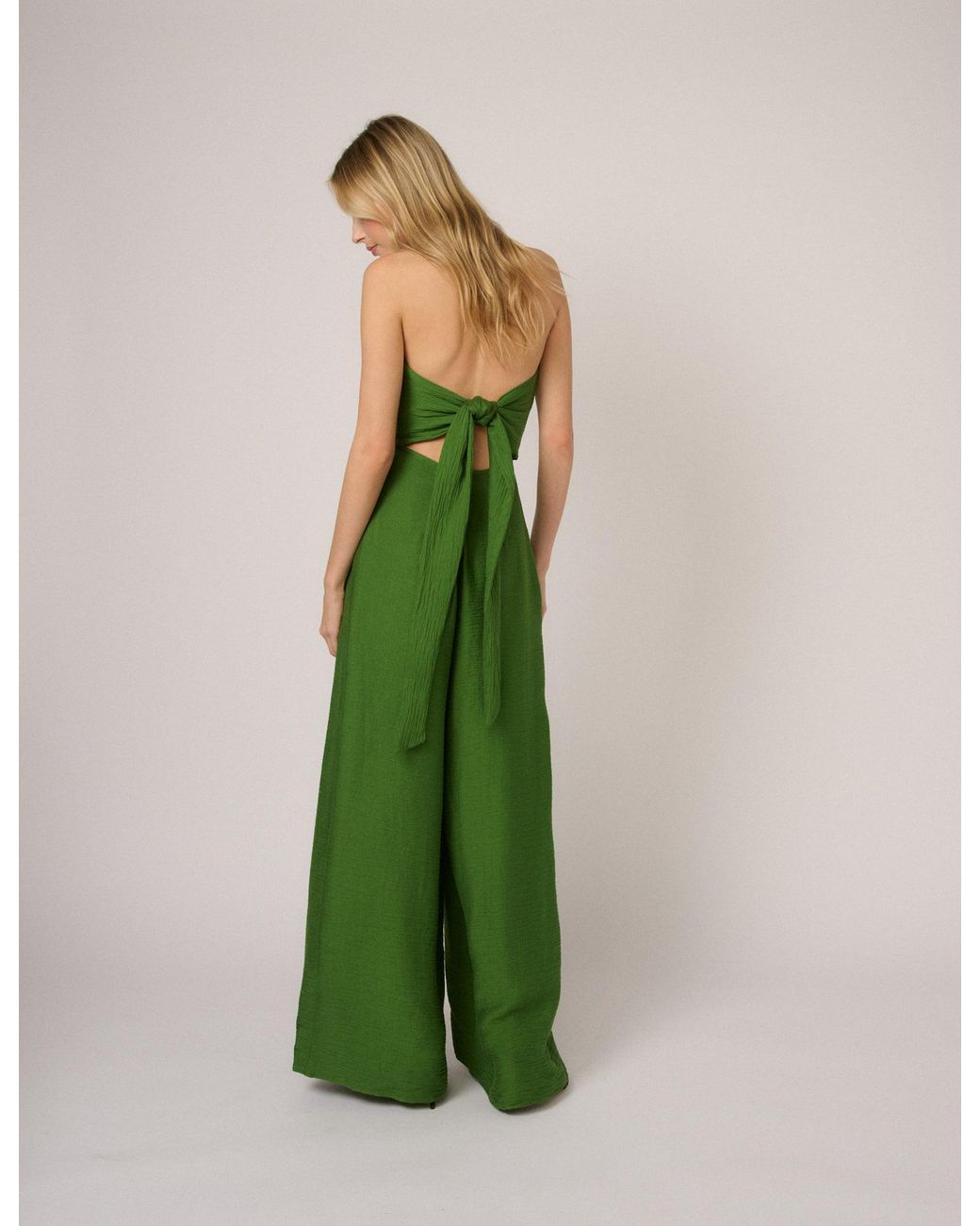 Nobody's Child Green Bandeau Rory Jumpsuit