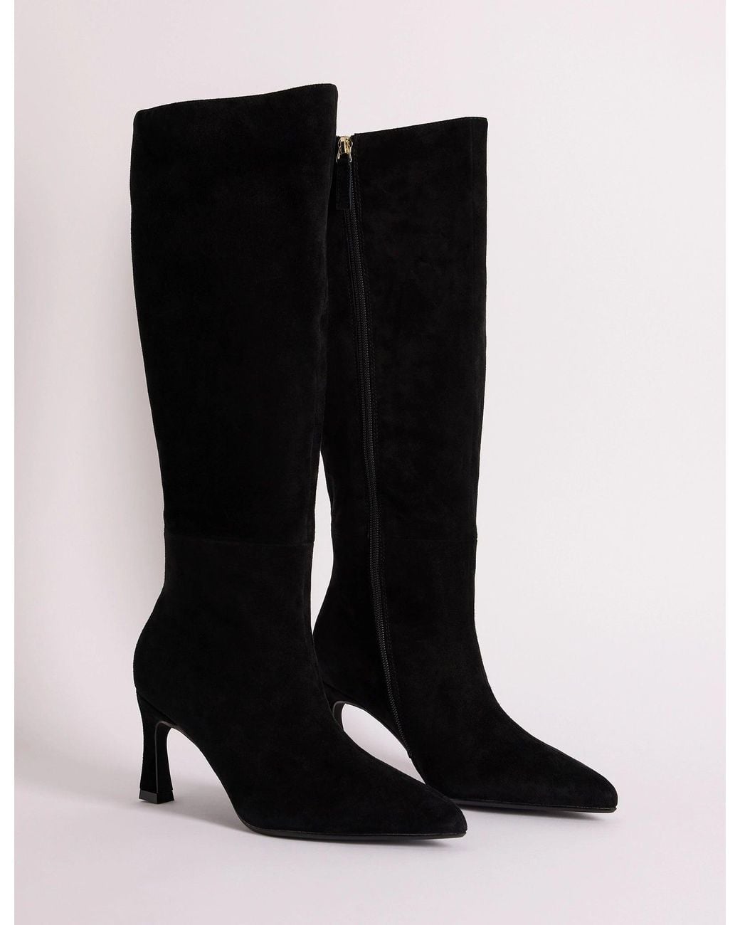 Nobody's Child Brown Suede Knee High Boots