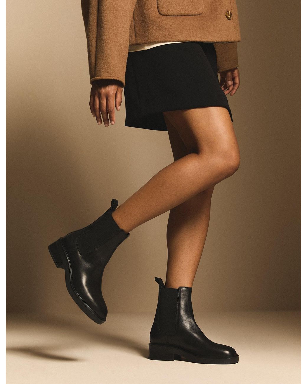 Nobody's Child Brown Leather Chelsea Boots