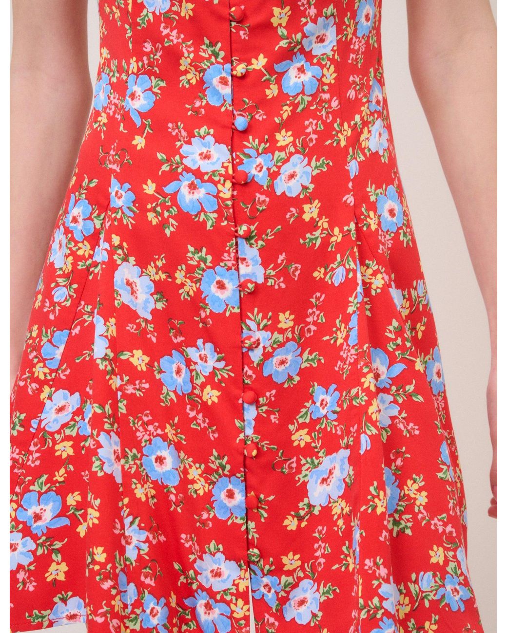Nobody's Child Pink Floral Georgie Mini Dress