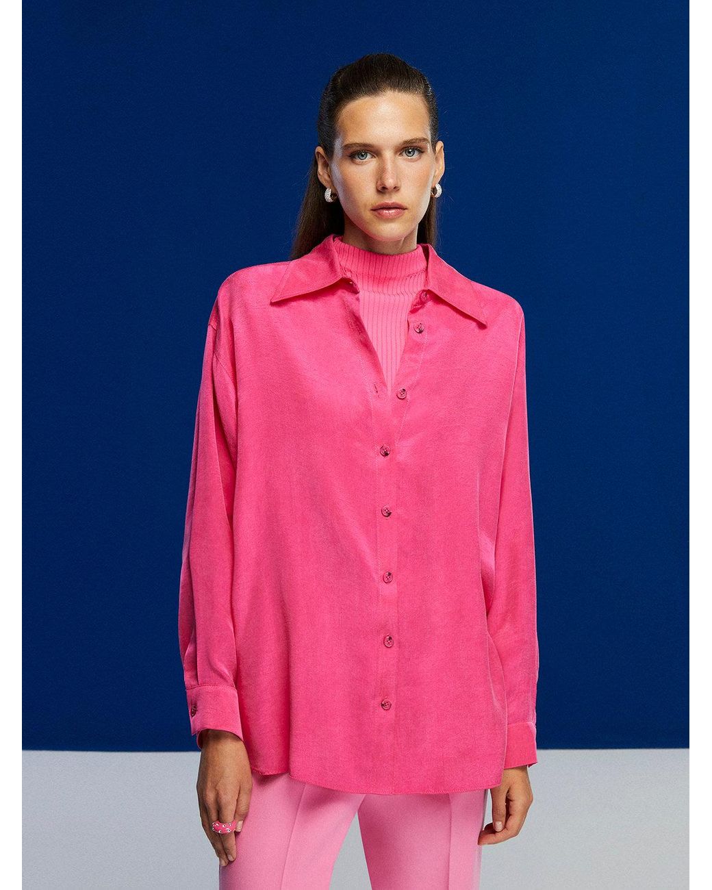 Nocturne Flowy Oversized Shirt in 