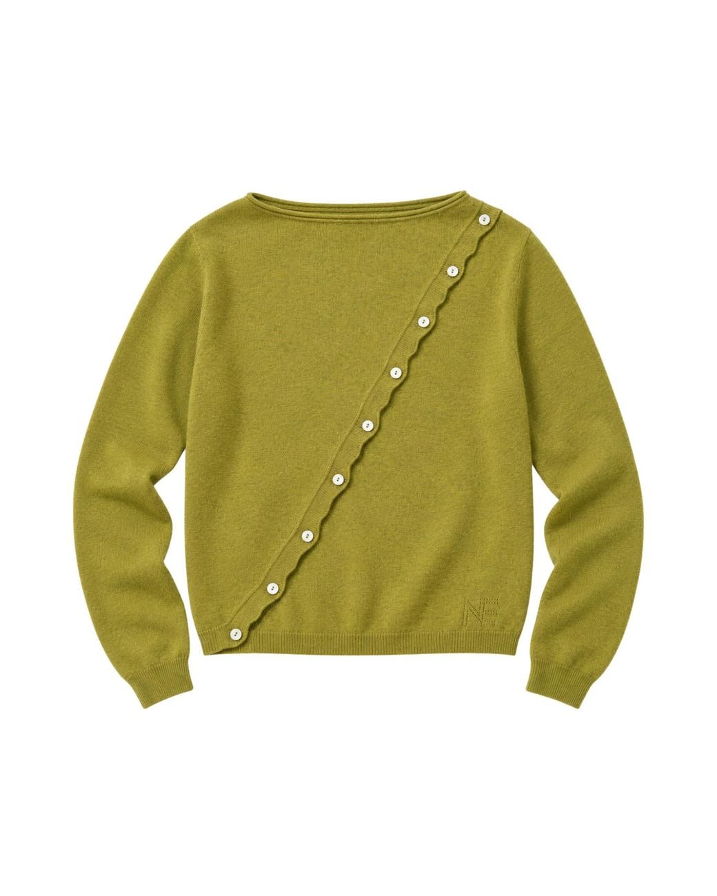 No Emotions UK Green Alma Cardigan