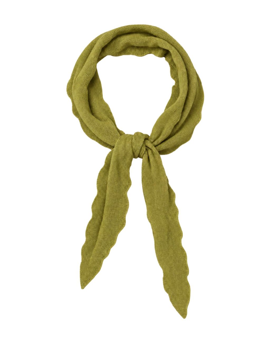 No Emotions UK White Alma Neck Scarf