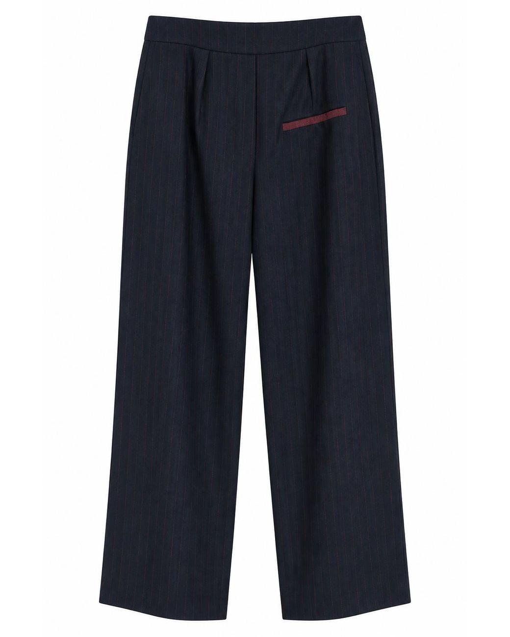 No Emotions UK Blue Pinstripe Trousers