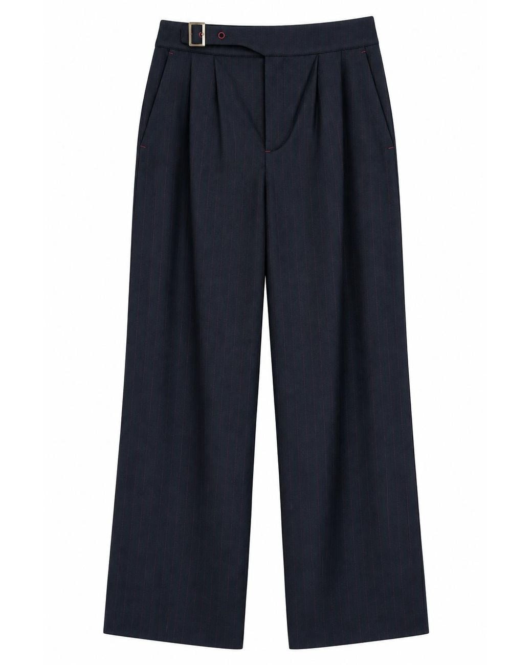 No Emotions UK Blue Pinstripe Trousers