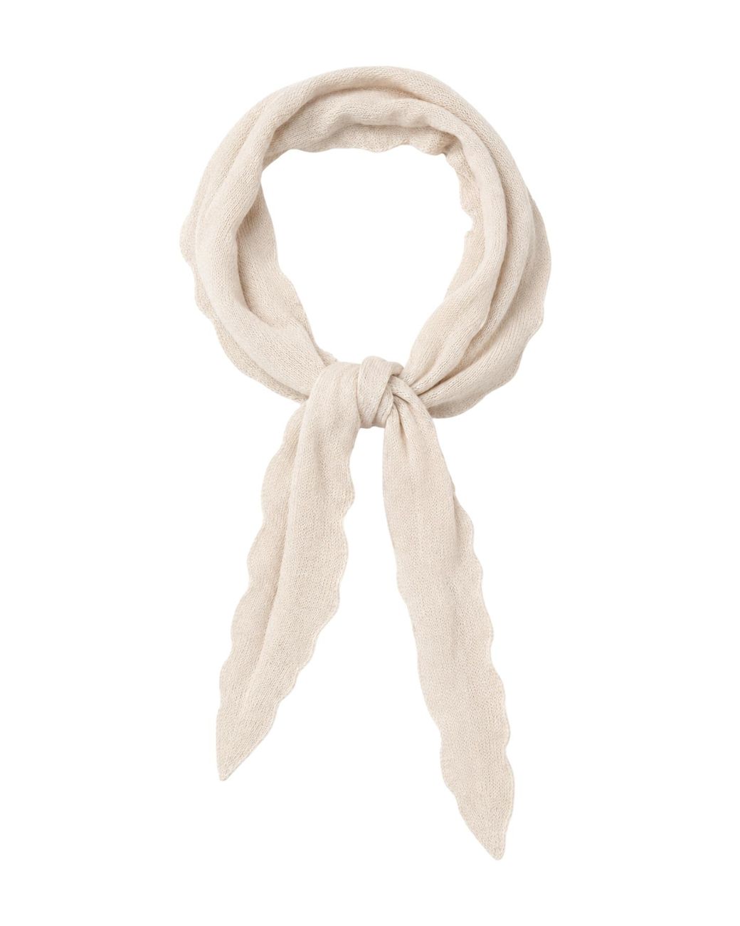 No Emotions UK White Alma Neck Scarf