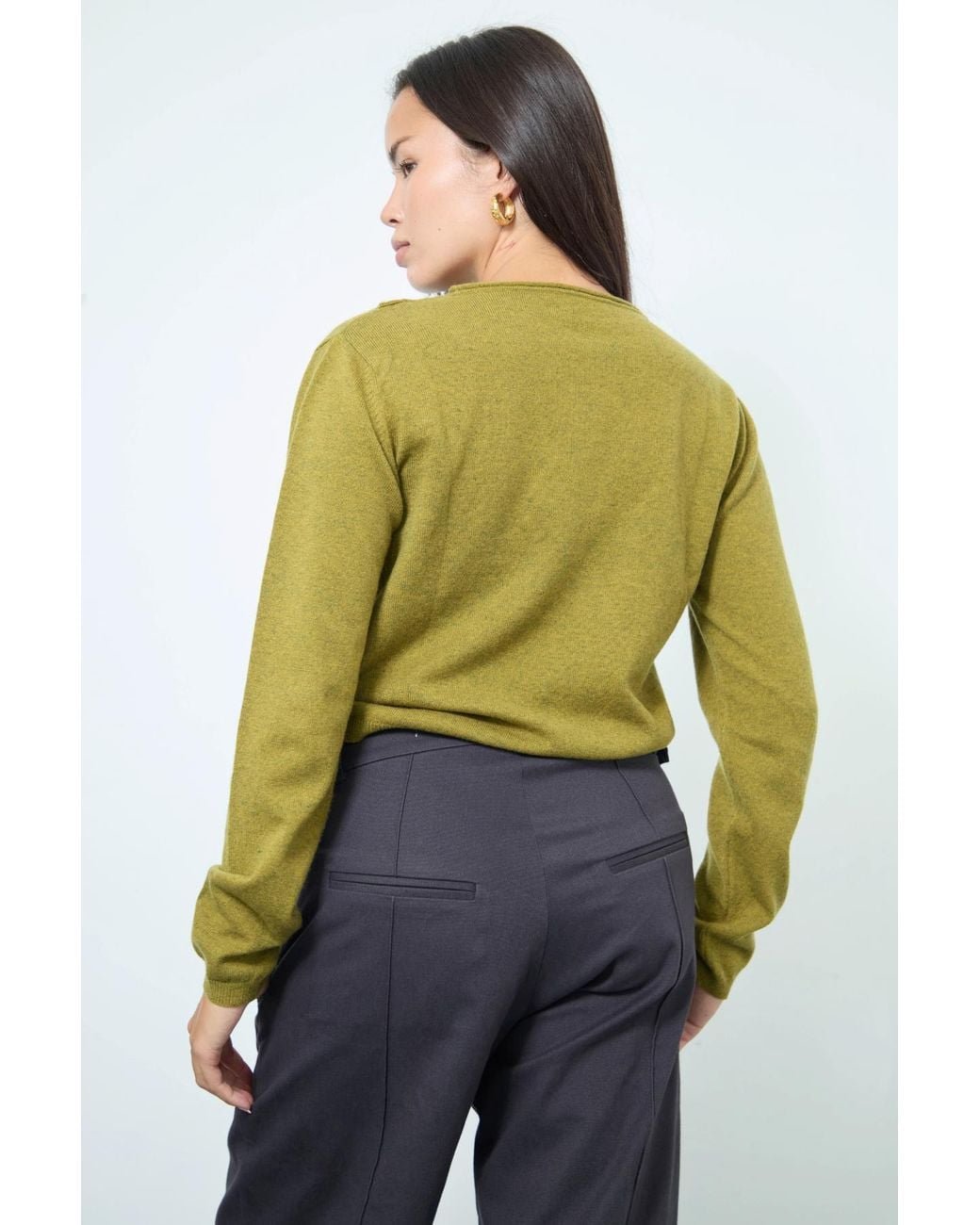 No Emotions UK Green Alma Cardigan
