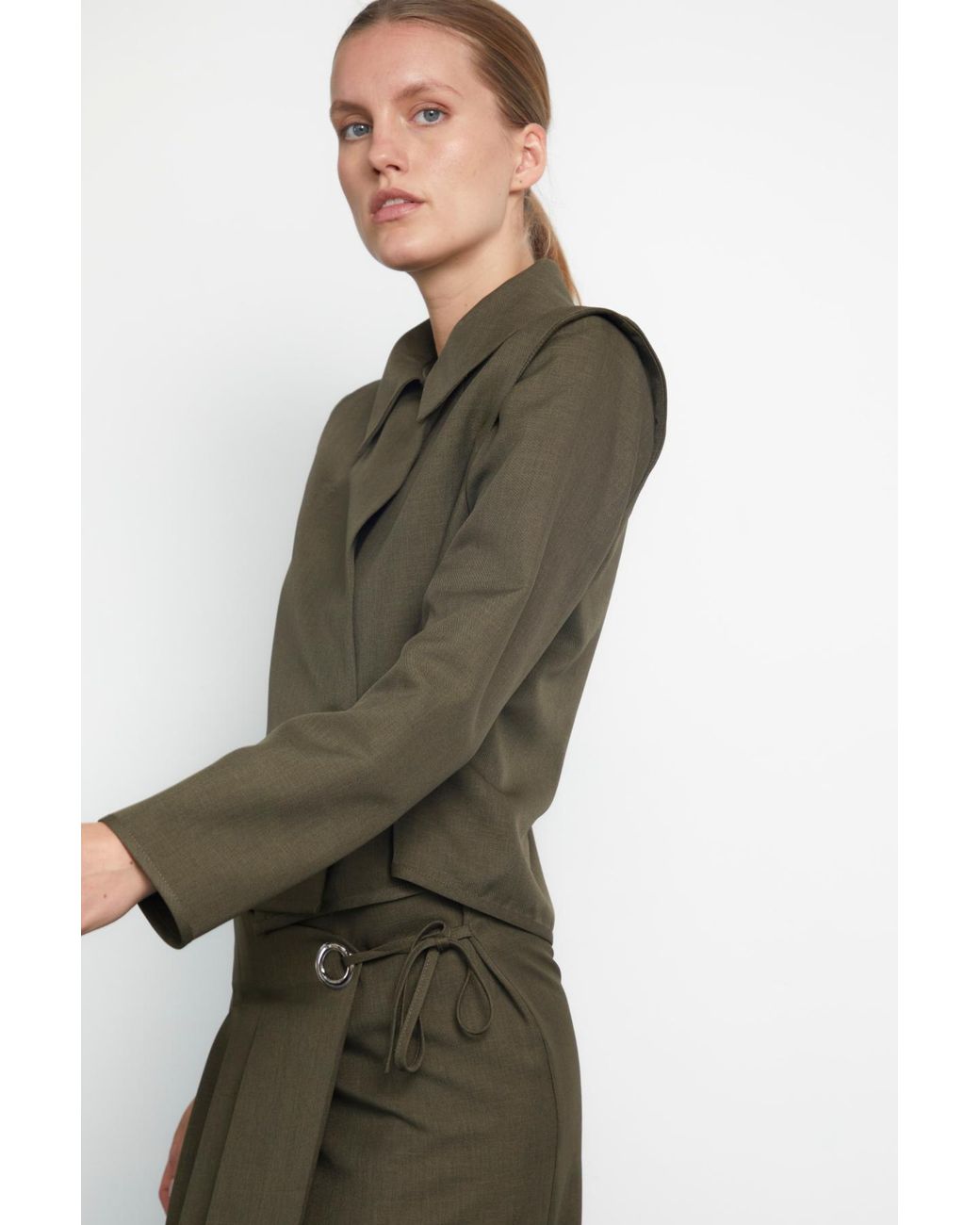 No Emotions UK Green The Kate Jacket